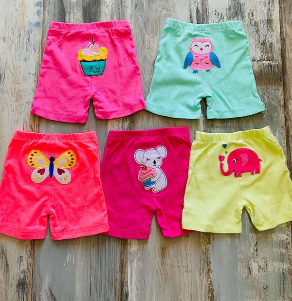 Pack de 5 pantalones cortos 6 meses
