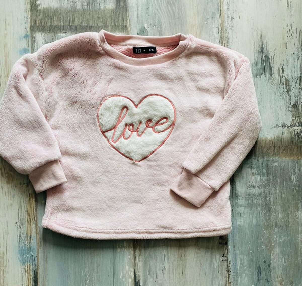 Poleron Love niña