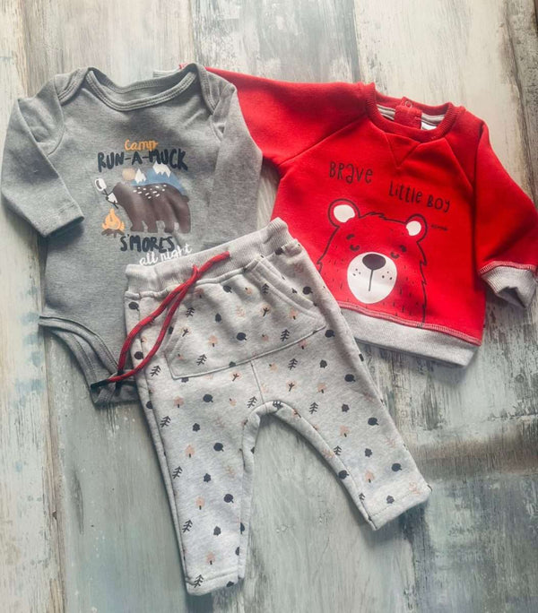 Conjunto de 3 piezas Osito bebe