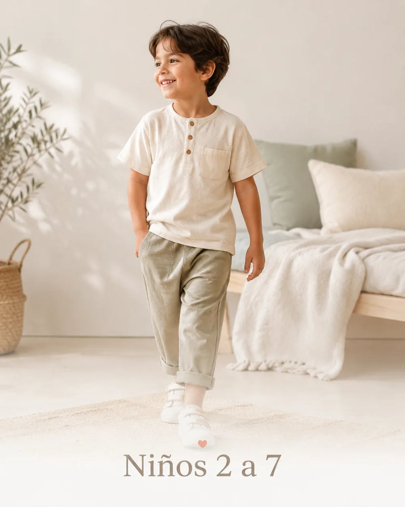 Ropa para niños de 2 a 7 años