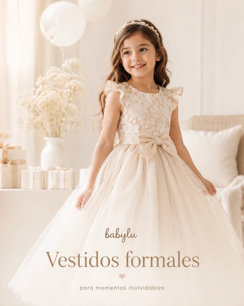 Vestidos formales y de bautizo para niña