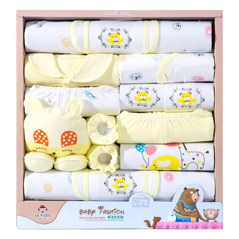Ajuar Baby Shower Amarillo