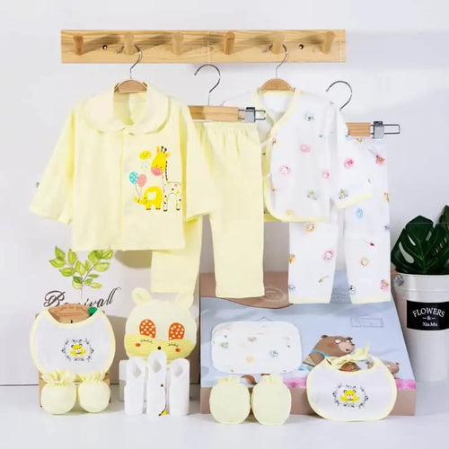 Ajuar Baby Shower Amarillo