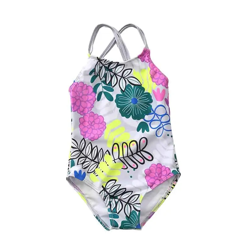 Traje de Baño Flores A