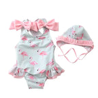 Traje de Baño Flamenco Rosado