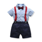 Conjunto formal azul