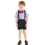 Conjunto formal azul