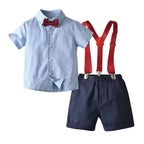 Conjunto formal azul