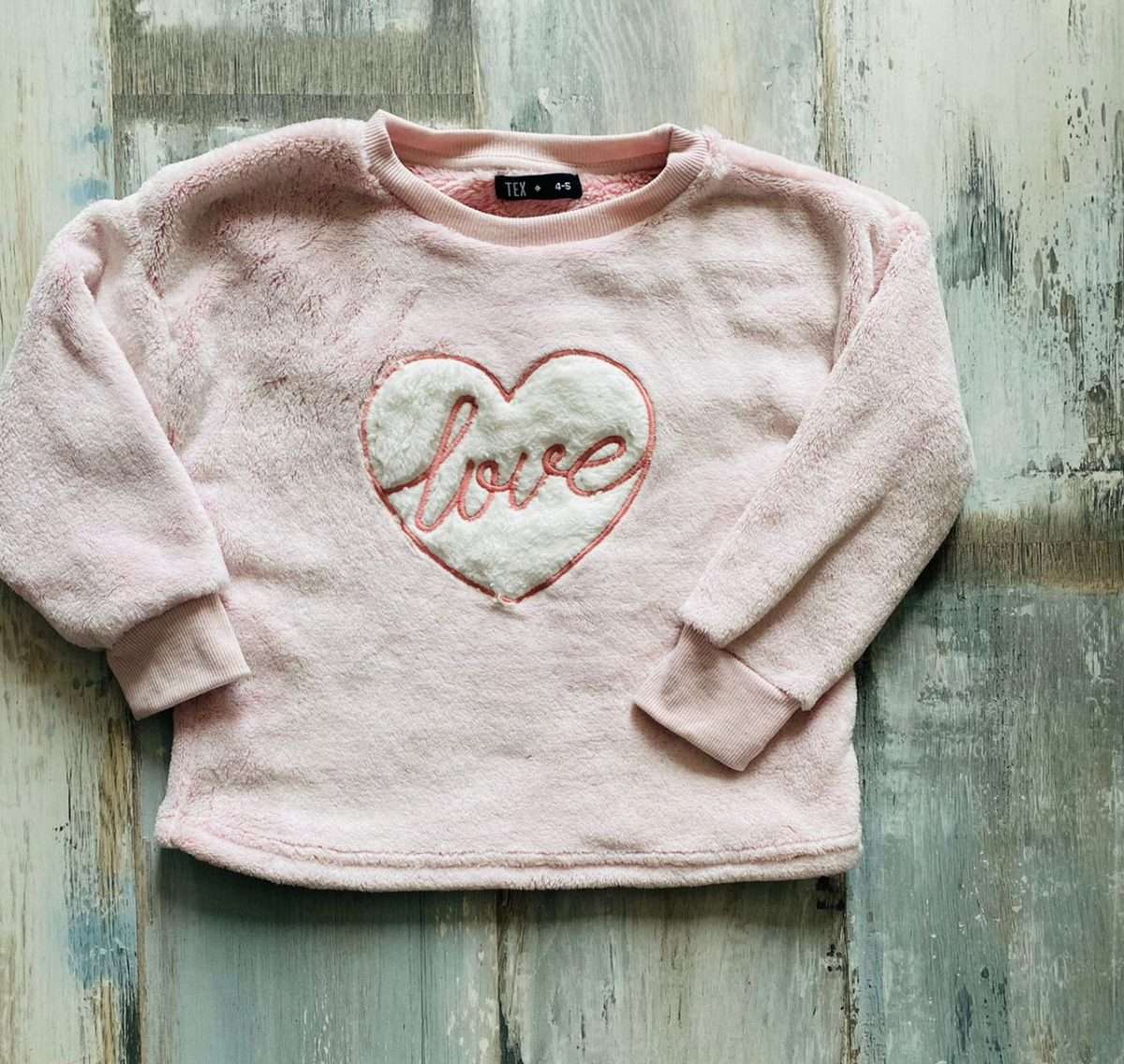 Poleron Love niña