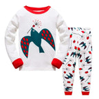 Pijama 2 piezas Algodón Rojo