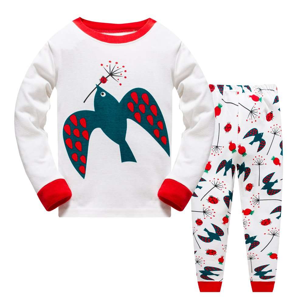Pijama 2 piezas Algodón Rojo