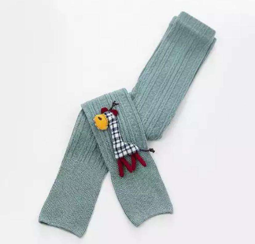 Pantys jirafa verde
