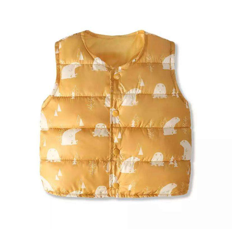 Chaqueta sin mangas oso