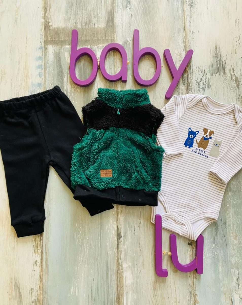 Conjunto 3 piezas Verde
