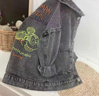 Chaqueta Mezclilla Mickey Gris