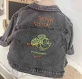 Chaqueta Mezclilla Mickey Gris