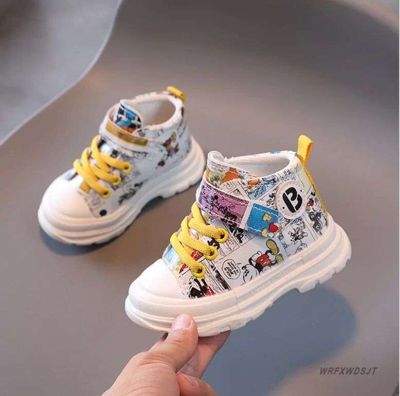 Botin Mickey Comic Amarilla