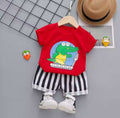 Conjunto Verano Cocodrilo Rojo