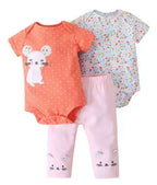 Conjunto 3 piezas Ratoncita Naranja