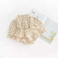 Conjunto 2 piezas Crema Niña