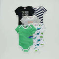 Set de 5 body Dino verde Verano