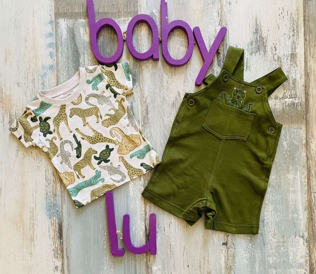 Jardinera + Polera Safari