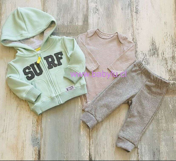 Buzo grueso 3 piezas Surf