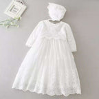 Vestido  bautizo Almendra