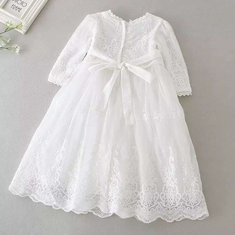 Vestido  bautizo Almendra