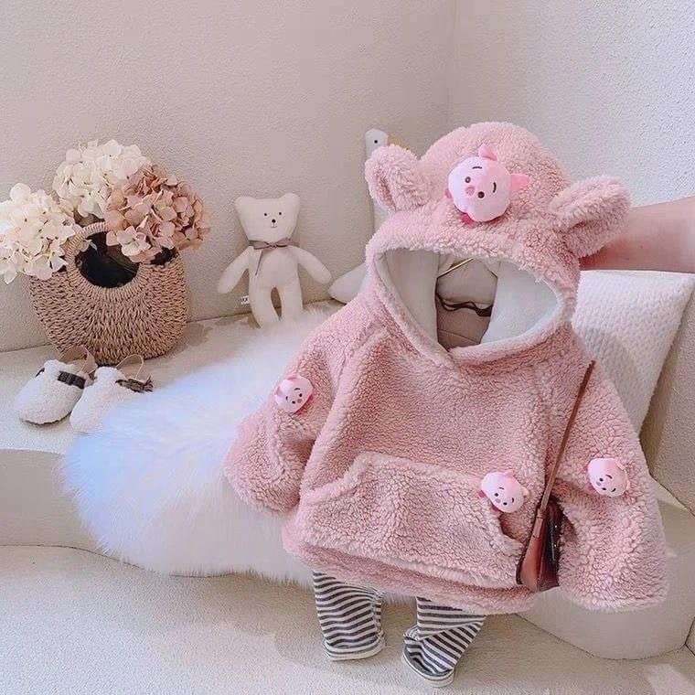Poleron Rosado niña