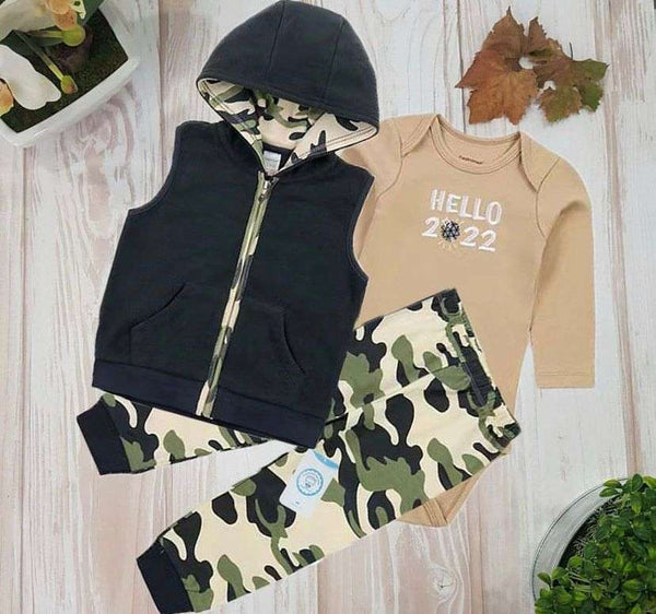Buzo 3 piezas Polar Camuflaje