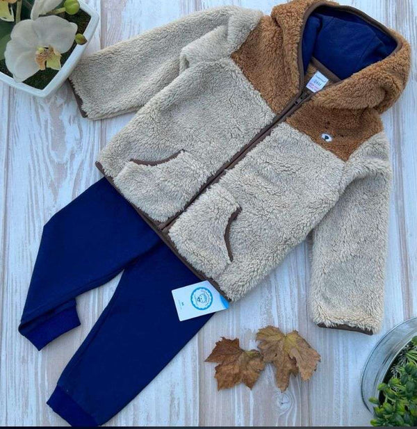 Conjunto 2 piezas Oso cafe