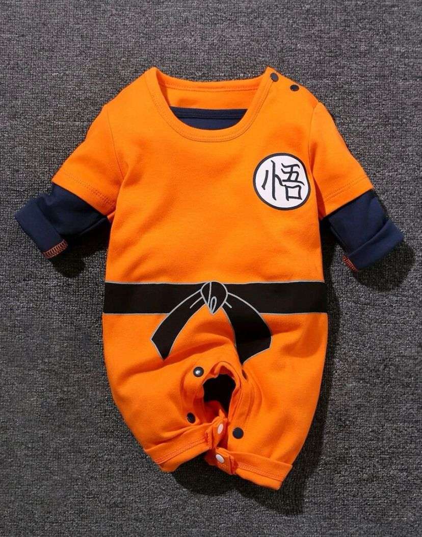 Enterito Algodón Manga larga Goku