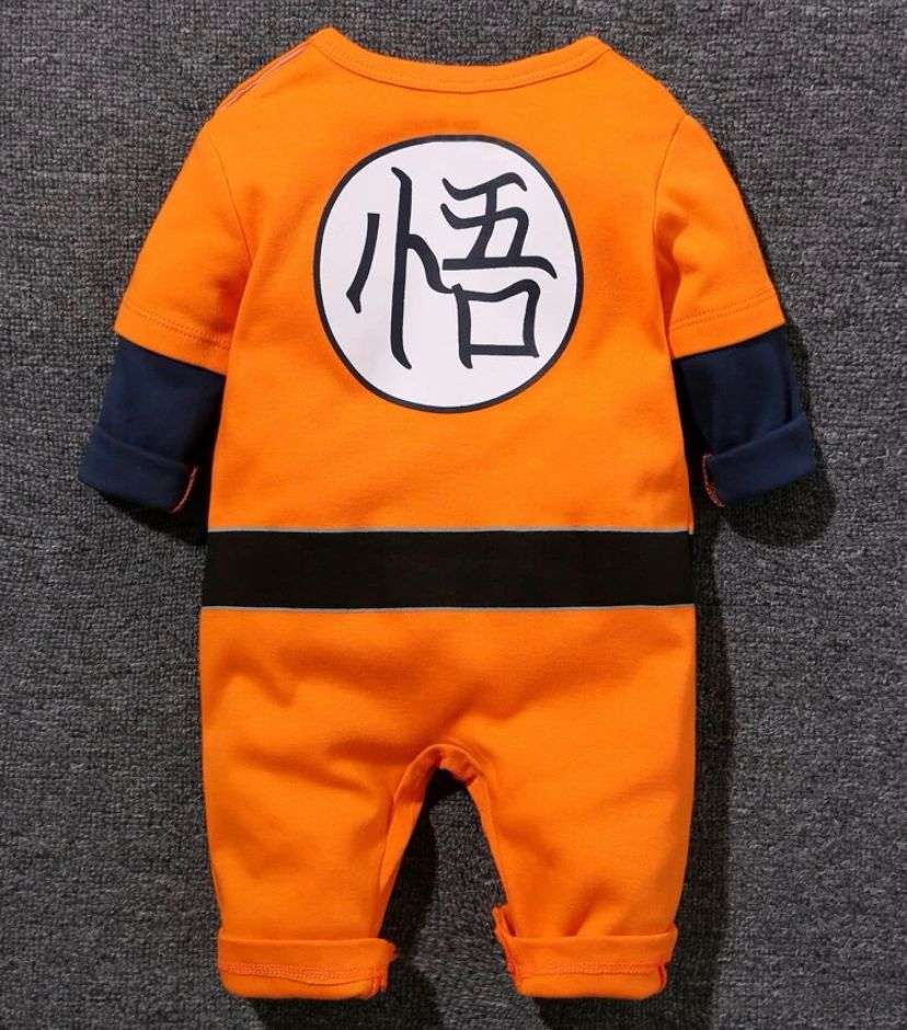 Enterito Algodón Manga larga Goku