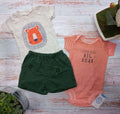 Conjunto Verano Algodón 3 Piezas Leon