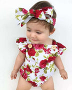 Enterito Flores roja bebe