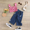 Conjunto 2 piezas Niña jeans + Peto