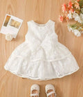 Vestido Blanco  bebe Doris