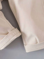 Conjunto formal + boina Niño Crema