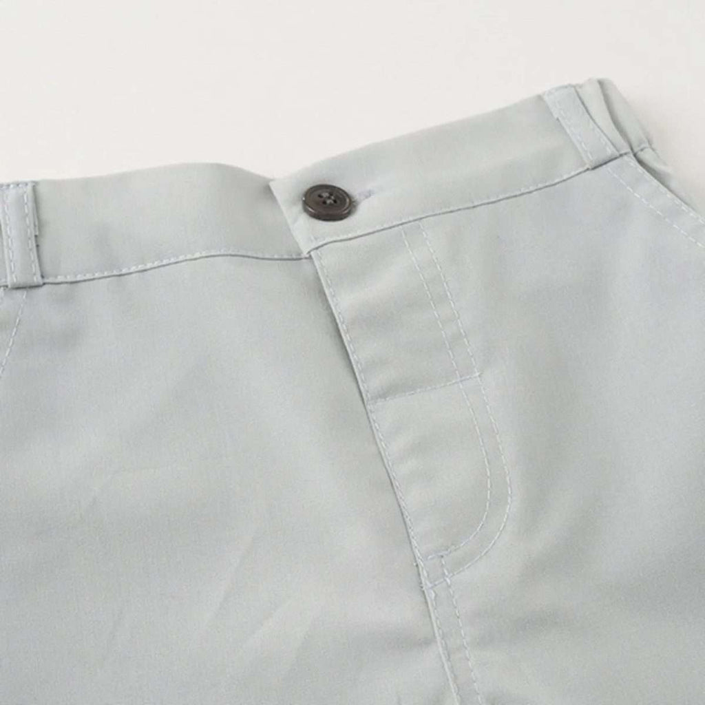 Conjunto formal 4 piezas crema Niño