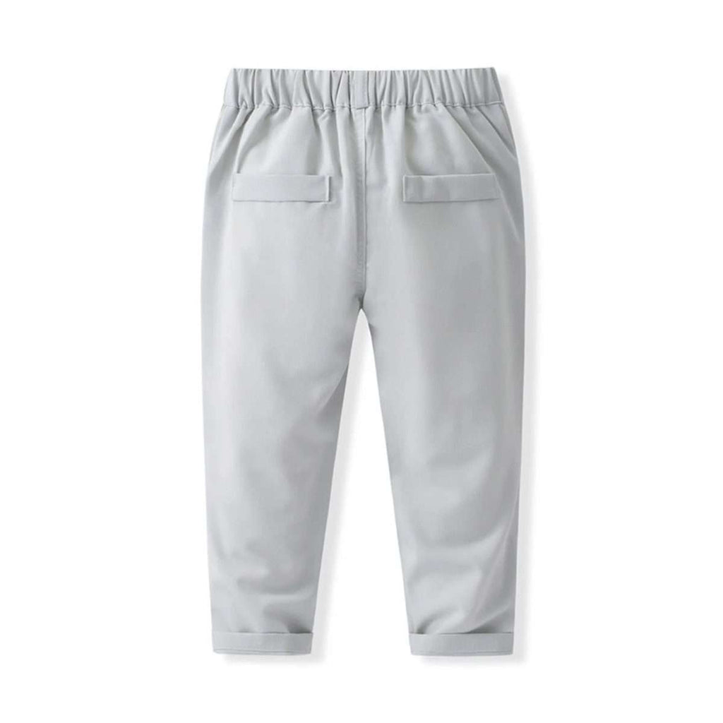 Conjunto formal 4 piezas crema Niño