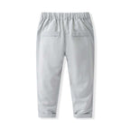 Conjunto formal 4 piezas crema Niño