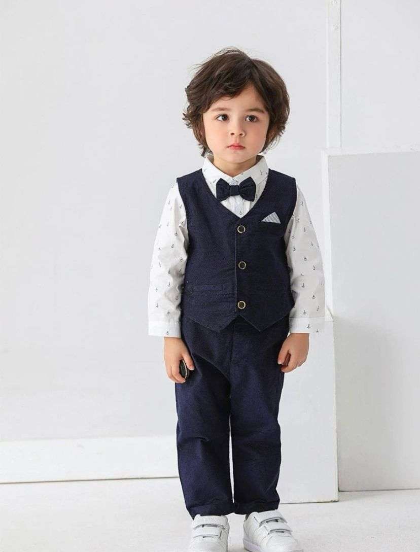 Formal 4 piezas Azul Niño