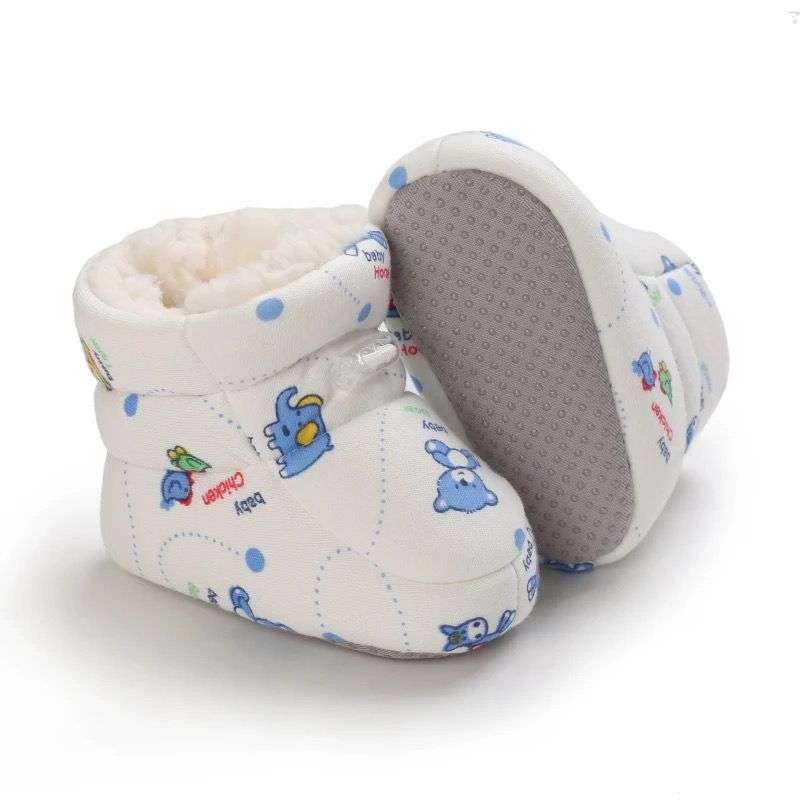 Botas forradas bebe Antideslizante Animalitos