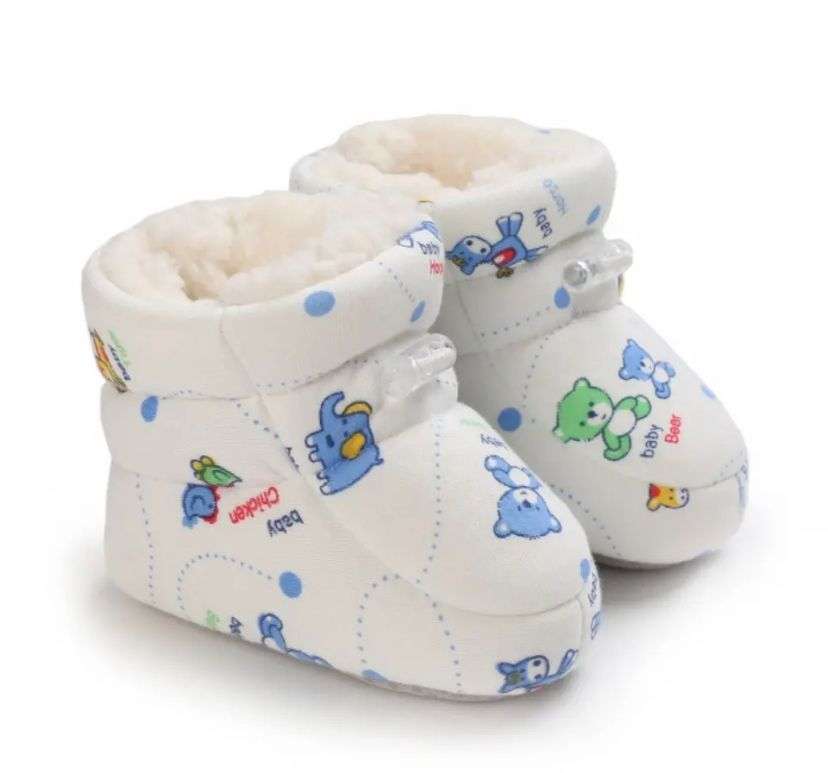 Botas forradas bebe Antideslizante Animalitos