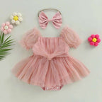 Vestido Rosado bebe Silvina