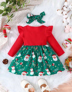 Vestido Santa Verde + cintillo