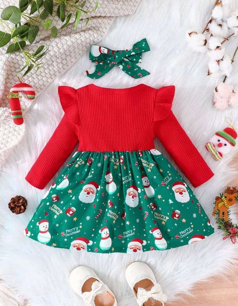Vestido Santa Verde + cintillo