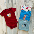 Set de 4 body Wild bebe