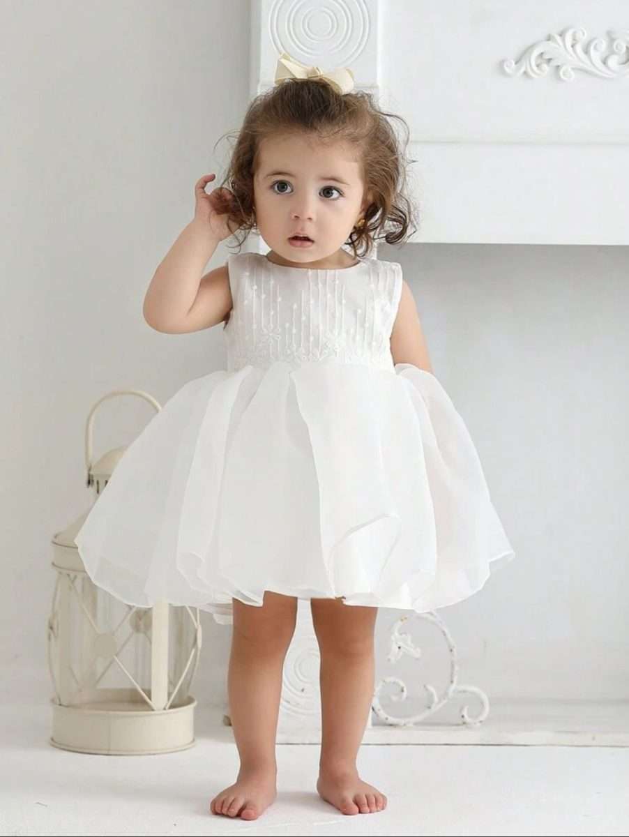 Vestido Blanco bebe